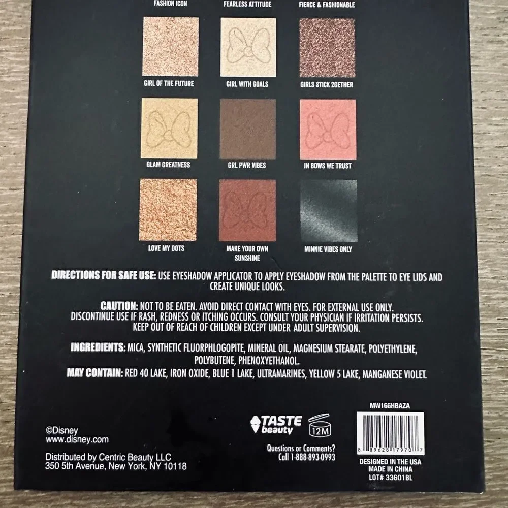 Disney eyeshadow gift